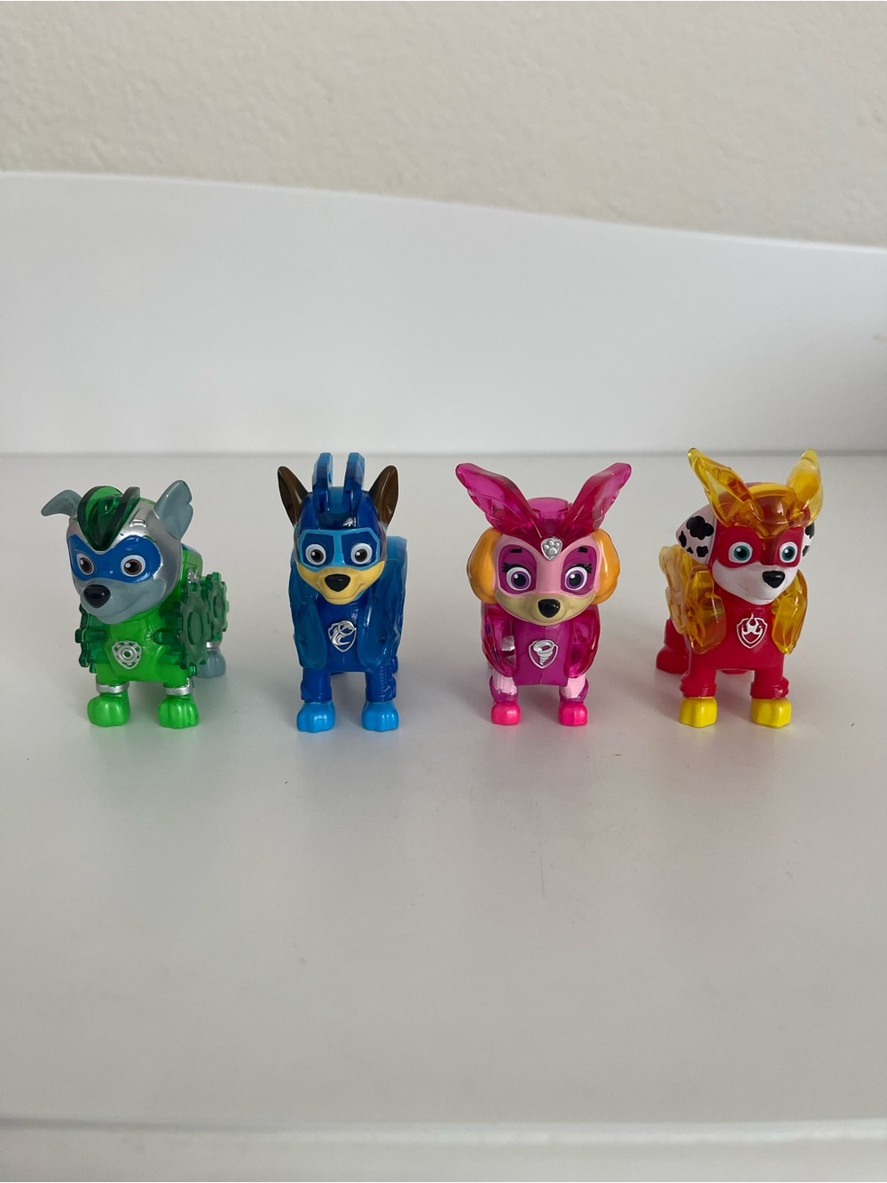 Paw Patrol Mighty Paws Charged Up Rocky, Chase, Marshall and Skye